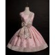 Pink Up Chocolate Normal Waist JSK(Leftovers/Full Payment Without Shipping)